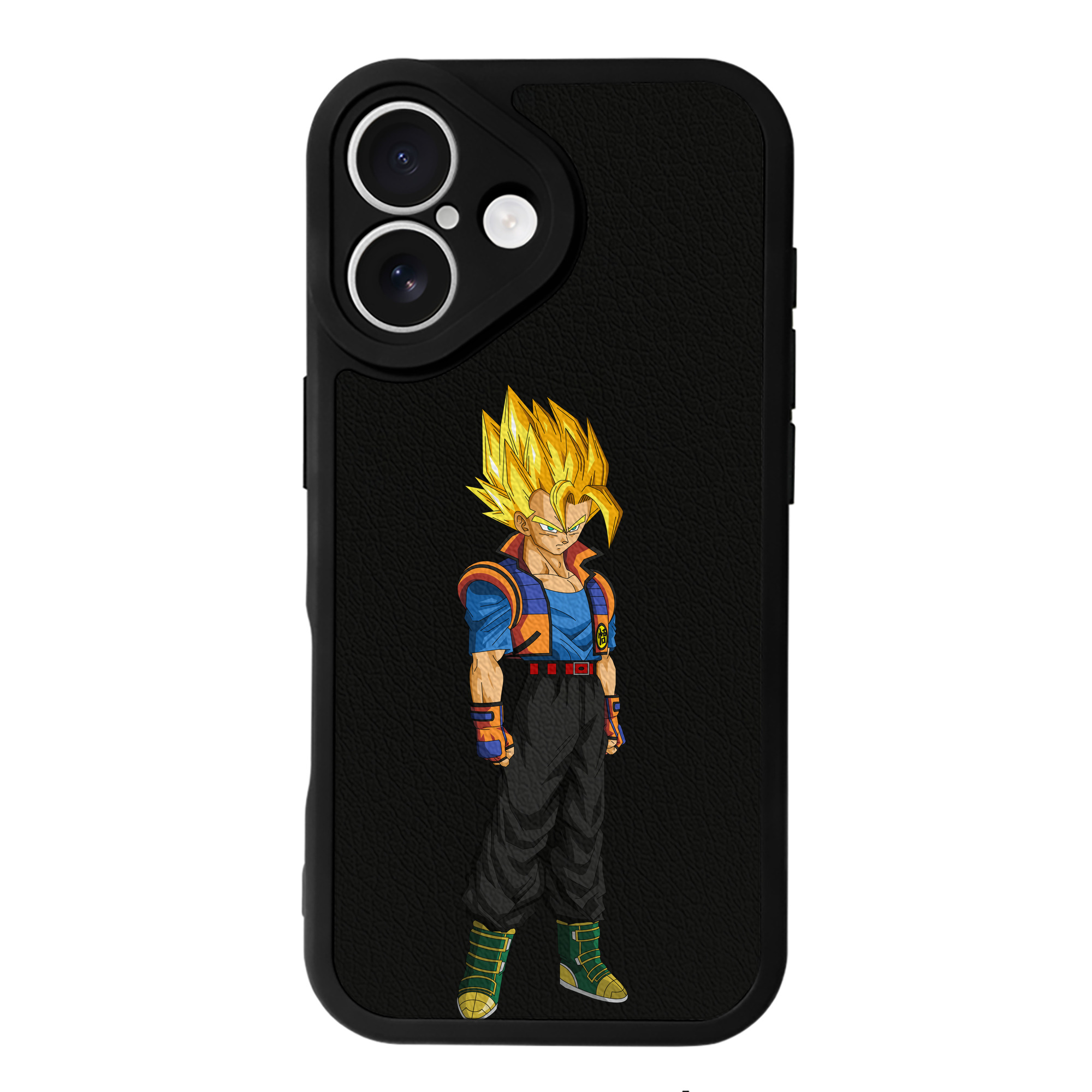 （画像用） ドラゴンボール ベジータ四世（Bejīta Yonsei）DRAGON BALL Vegeta IV 【iPhone 16シリーズ対応】シリコンスマホケース（レザー調） 材質：シリコン